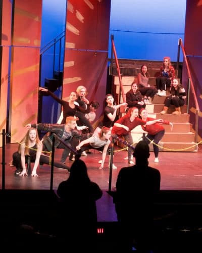 Director Neil Donohoe oversees rehearsal of "Mass." (Courtesy Patsy Collins Bandes)