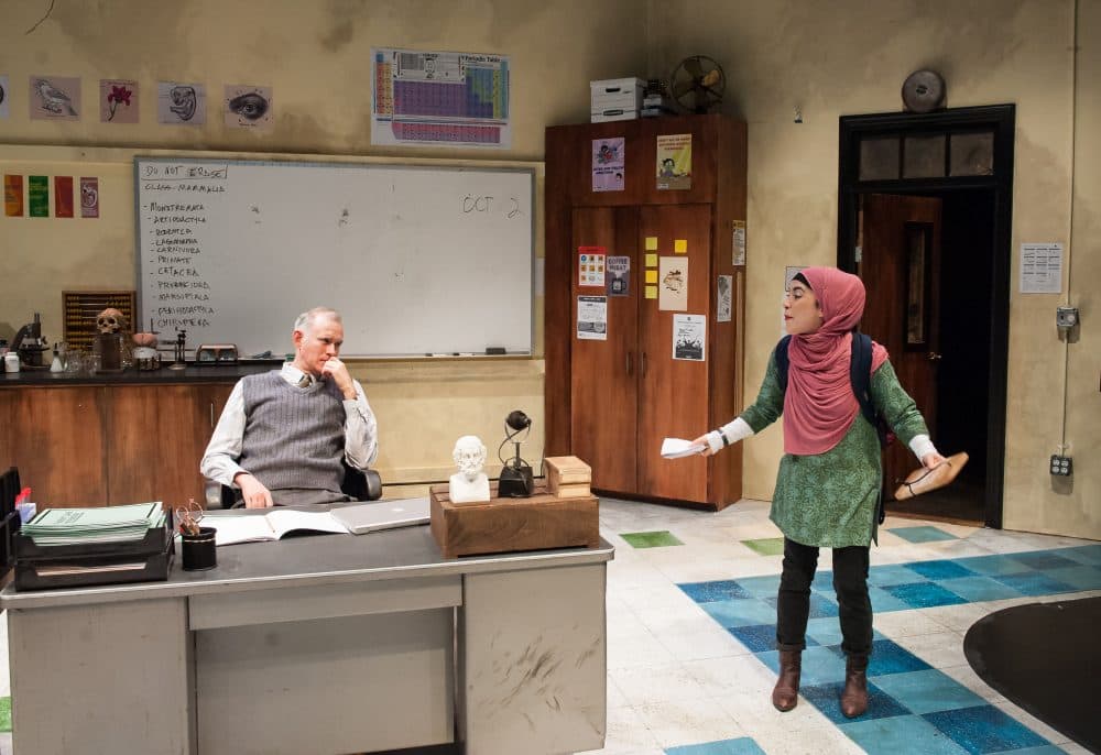 Barlow Adamson and Caitlin Nasema Cassidy in "Paradise." (Courtesy A.R. Sinclair Photography)