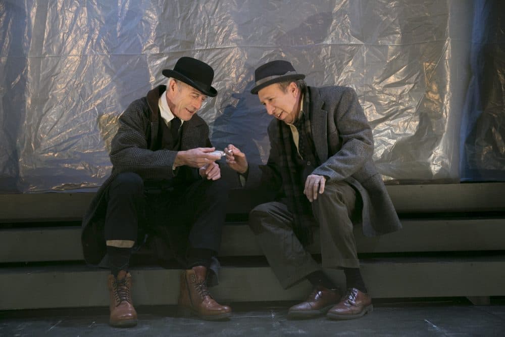 Will Lyman and Ken Baltin in "The Old Tune." (Courtesy Evgenia Eliseeva)