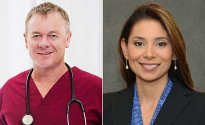 Dr. Richard Field, left, and Dr. Lina Bolanos. (Handout photos)