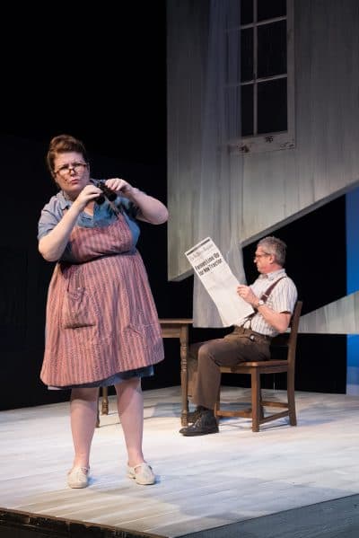 Kerry A. Dowling as Marge and Will McGarrahan as Charlie in "The Bridges of Madison County." (Courtesy Glenn Perry Photography)