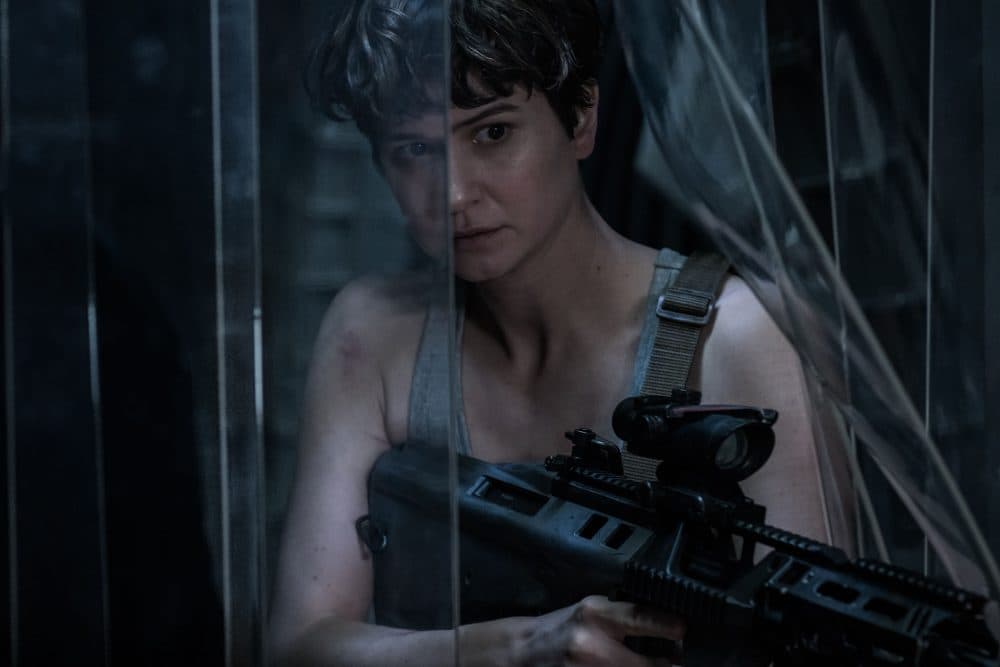 Katherine Waterston as Daniels in "Alien: Covenant." (Courtesy Mark Rogers/Twentieth Century Fox)