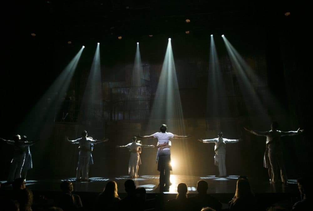 During a performance of "Arrabal." (Courtesy Evgenia Eliseeva)