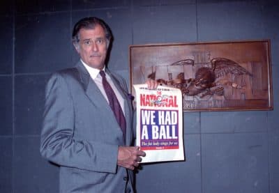 Frank Deford, pictured here in 1991, died Sunday at the age of 78. (Susan Ragan/AP)