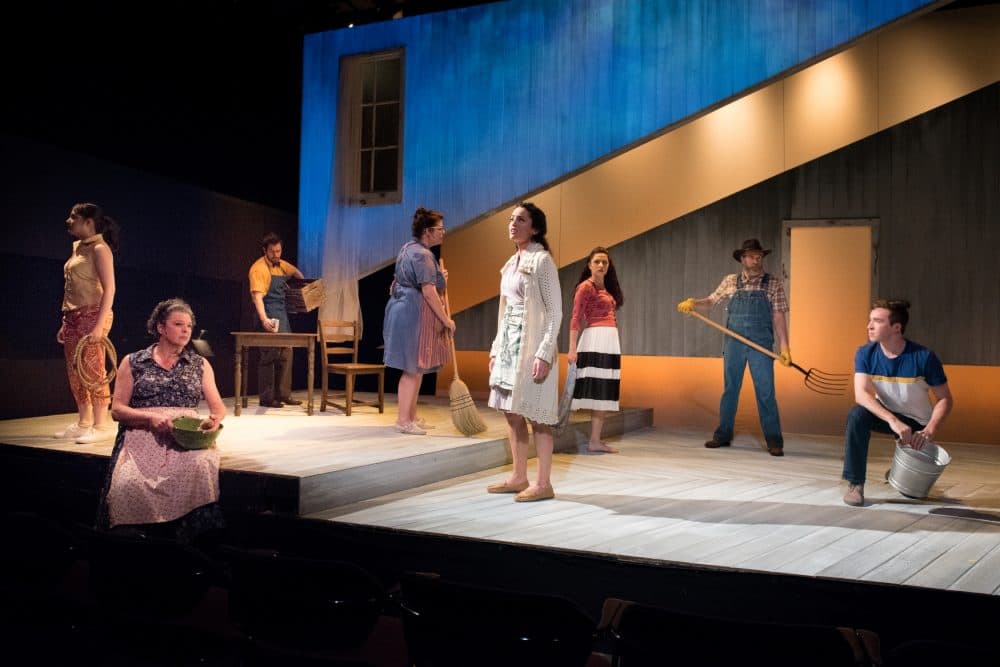 The cast of SpeakEasy Stage Company's production "The Bridges of Madison County." (Courtesy Glenn Perry Photography)