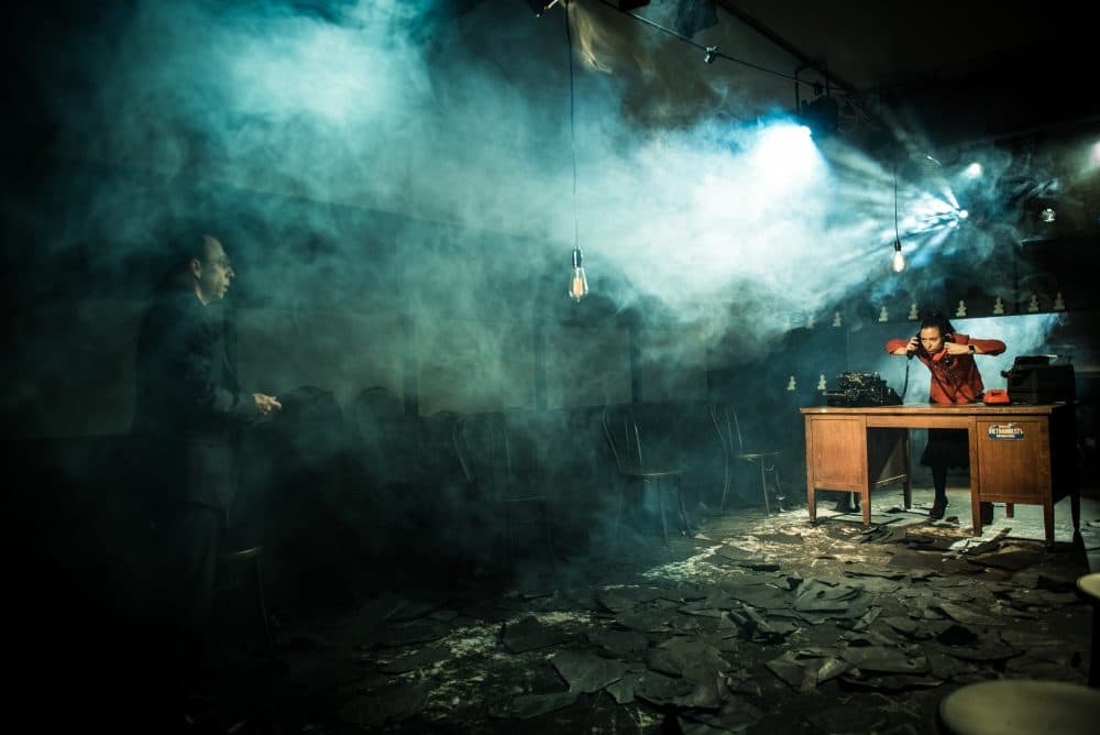 "Dead Man's Diary: A Theatrical Novel" runs through June 4 at the Arlekin Players Theatre. (Courtesy Irina Danilova)