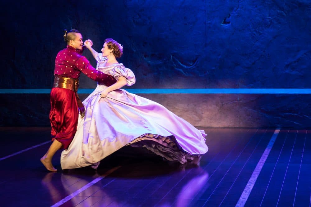 Jose Llana and Laura Michelle Kelly in "The King and I." (Courtesy Matthew Murphy)