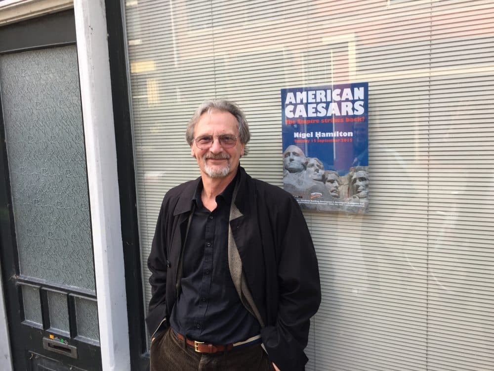 Author Nigel Hamilton. (Courtesy)