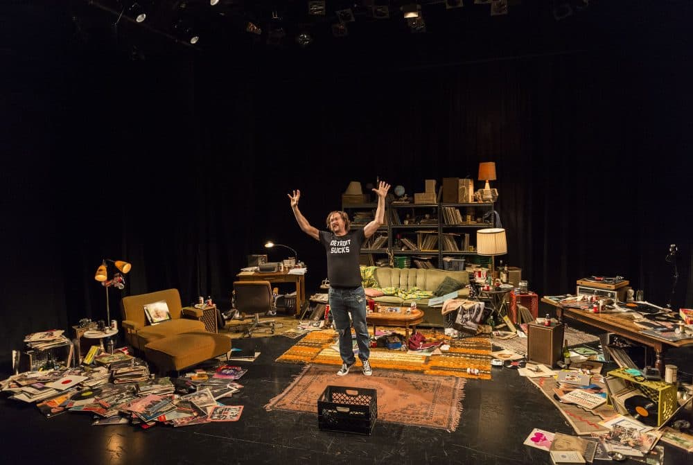 Erik Jensen plays Lester Bangs in "How to Be a Rock Critic." (Courtesy Craig Schwartz/ArtsEmerson)