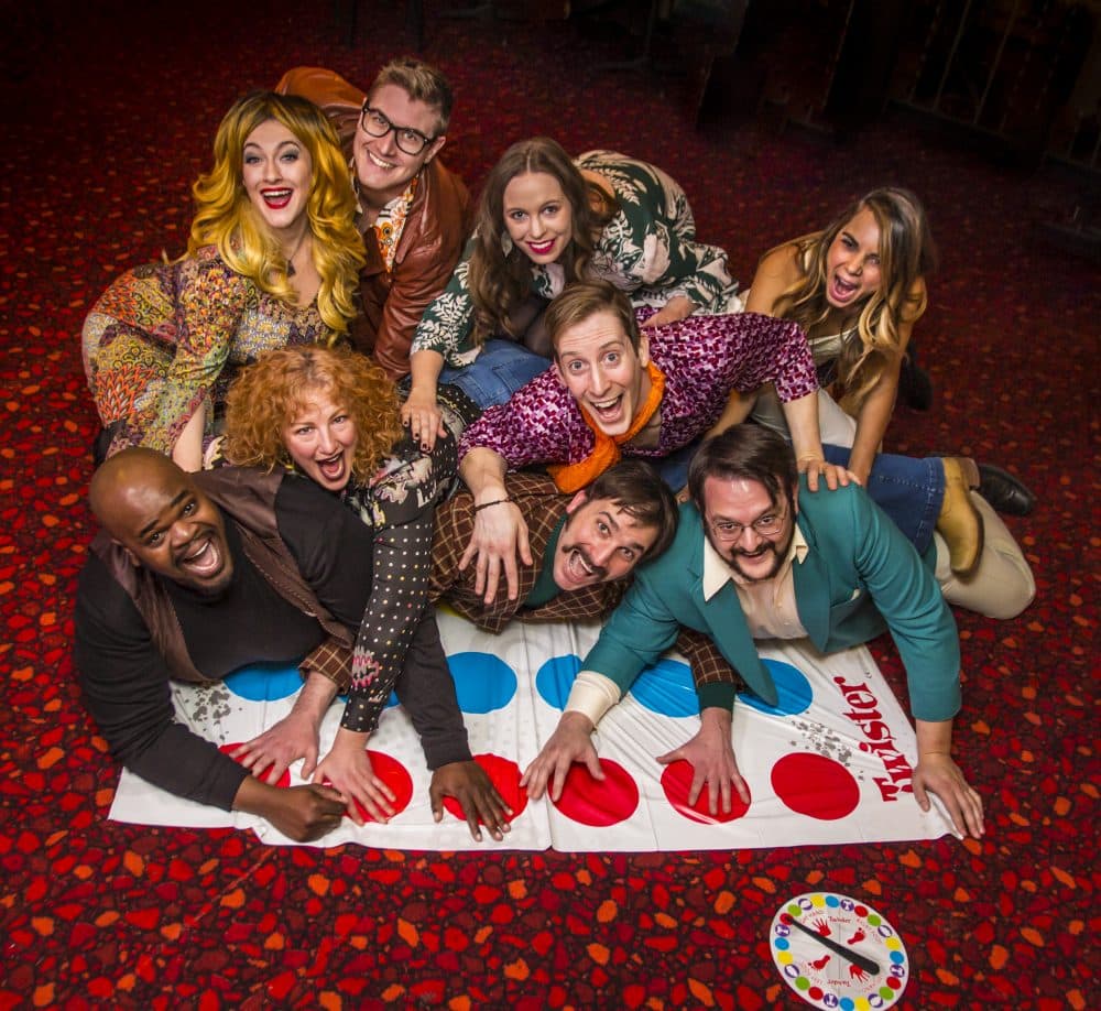 Cast members of "Old School Game Show." (Photo Roger Gordy)