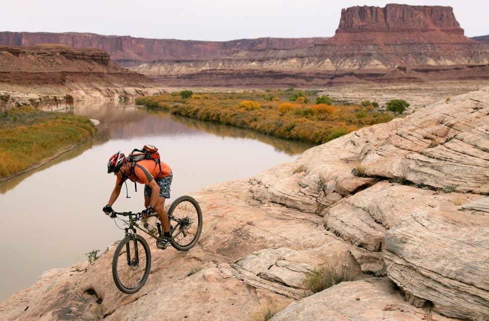 The White Rim Trail in Canyonlands National Park, Utah. (Doug Pensinger/Getty Images)