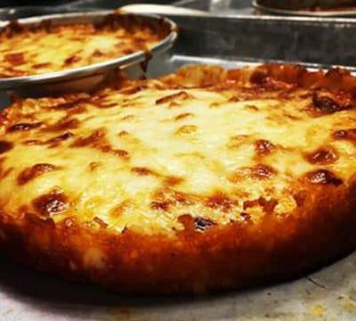 A marijuana-infused pizza for sale at a medical marijuana dispensary in Quincy (Courtesy Ermont, Inc.)
