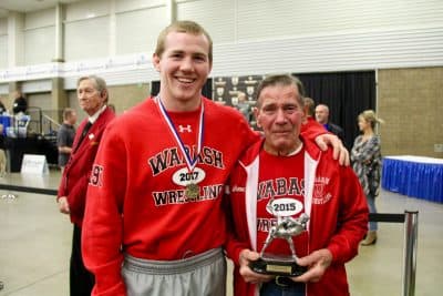 Riley Lefever and his 91-year old grandfather. (Nancy Lefever)