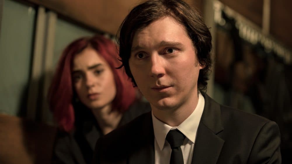 Paul Dano and Lily Collins in "Okja." (Courtesy Netflix)