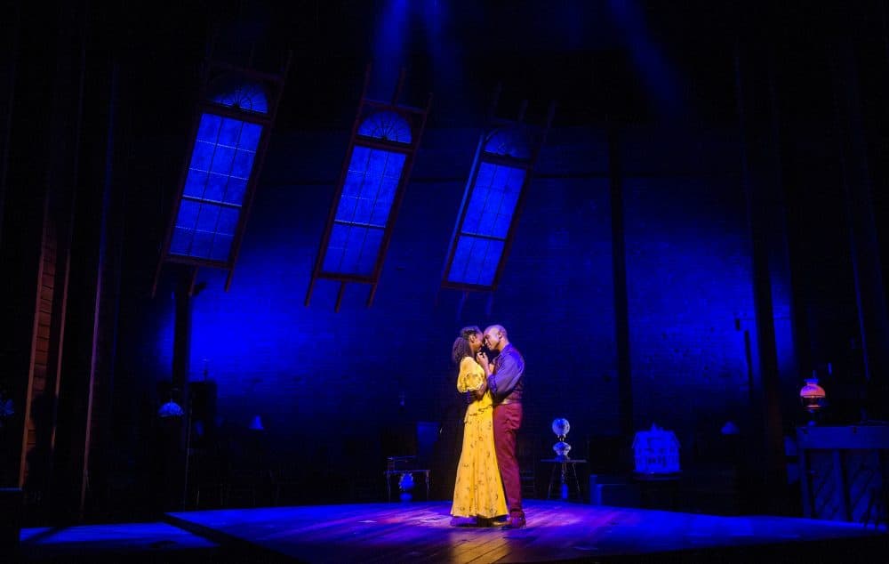 Zurin Villanueva as Sarah and Darnell Abraham as Coalhouse Walker in "Ragtime." (Courtesy of Daniel Rader/Barrington Stage)