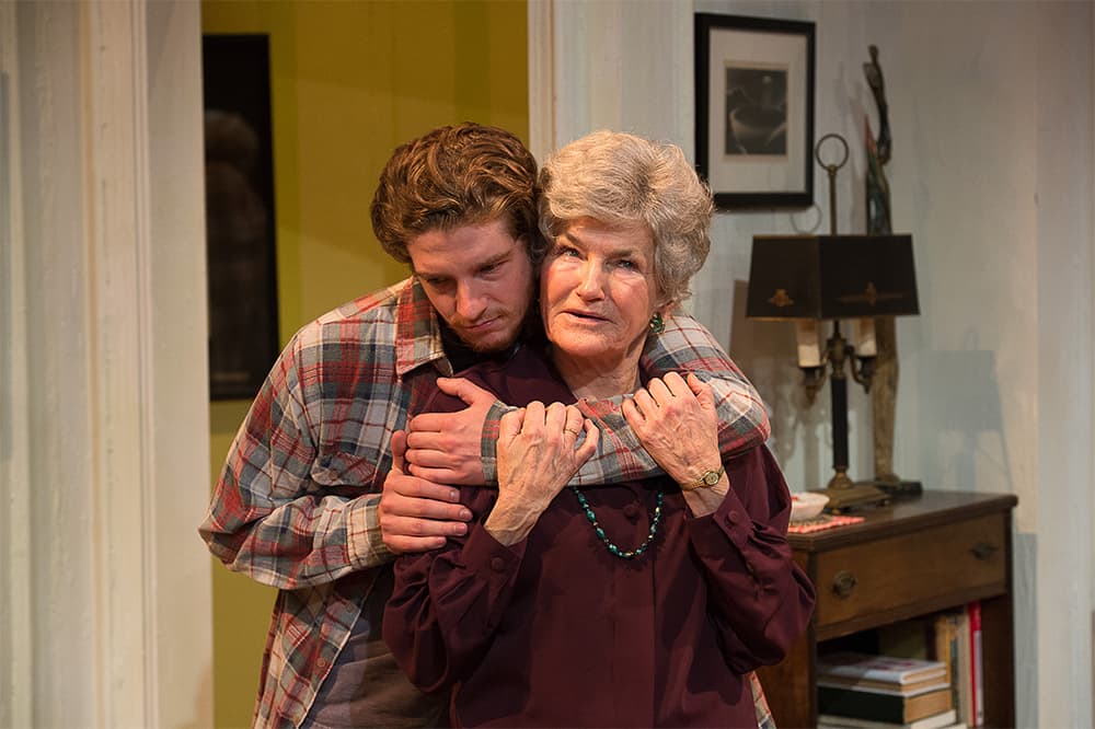 Gregory Boover and Annette Miller in "4000 Miles" at Shakespeare & Company. (Courtesy of Christopher Duggan)