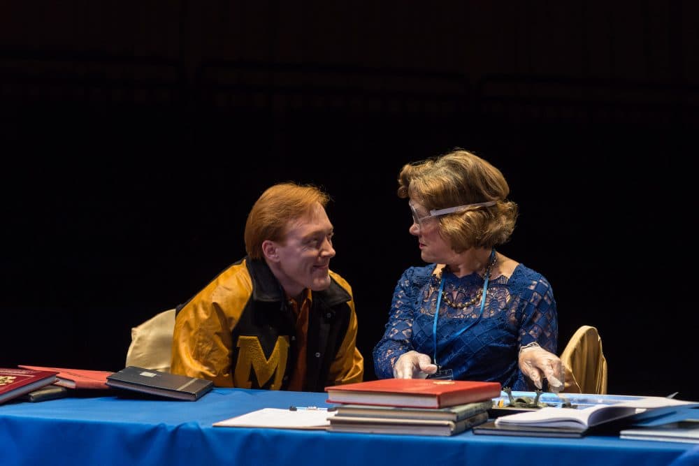 Matthew Zahnzinger and Debra Wise. (Courtesy A.R. Sinclair Photography/Central Square Theater)