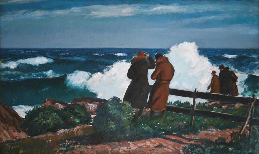 Gifford Beal's "Northeaster #2 Bass Rocks," 1930. (Courtesy of Cape Ann Museum)