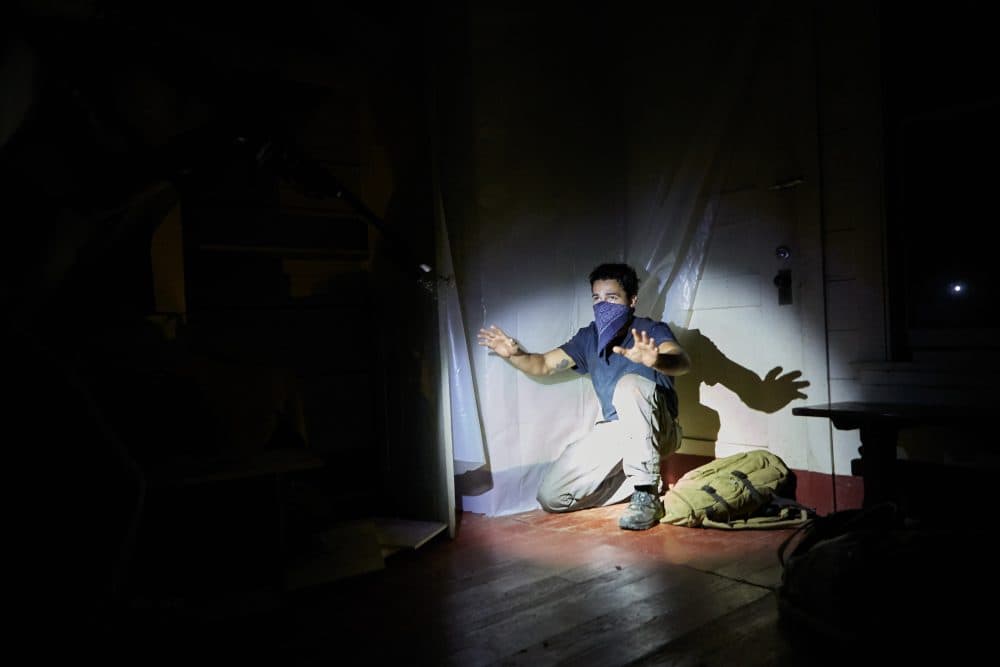 Christopher Abbott in "It Comes At Night." (Courtesy Eric McNatt/A24)