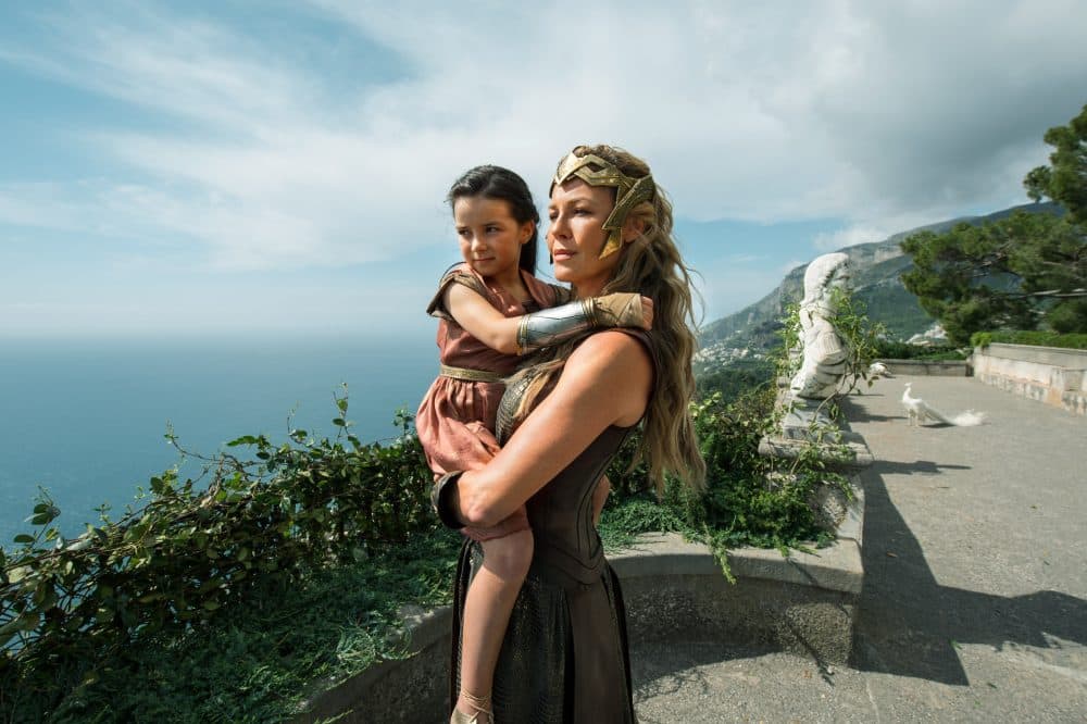 Connie Nielsen as Hippolyta, Diana's protective mother, in "Wonder Woman." (Courtesy Clay Enos/Warner Bros. Pictures)