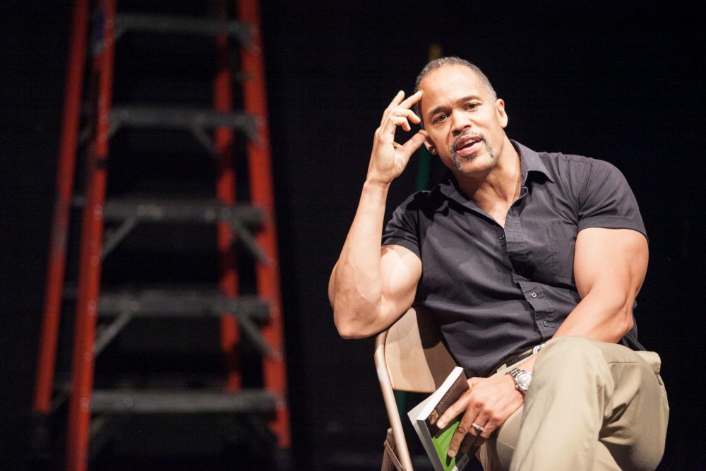Keith Hamilton Cobb in his play, "American Moor." (Courtesy "American Moor")