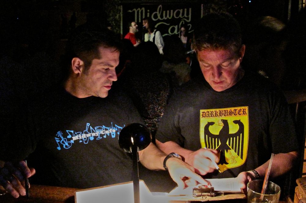 Dave and Jay Balerna. (Courtesy Ken Scobie)