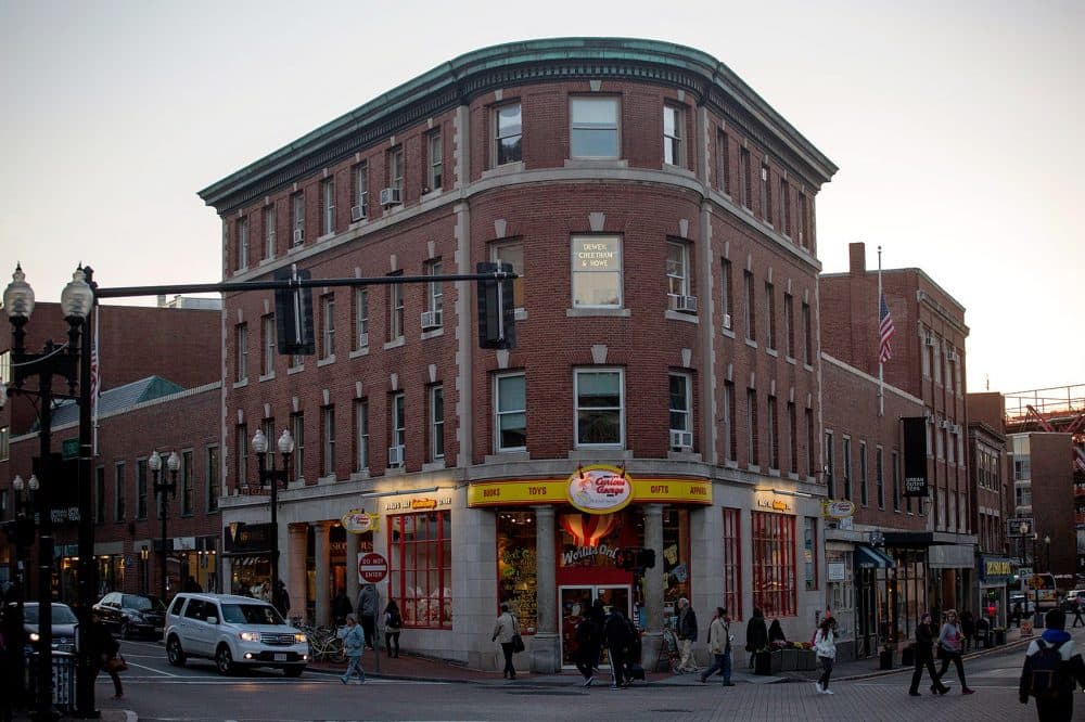 Tom Keane: "The chair of Cambridge’s Board of Zoning Appeal was the target of much mockery when he voted against allowing a new pizza shop in Harvard Square." (Robin Lubbock/WBUR)