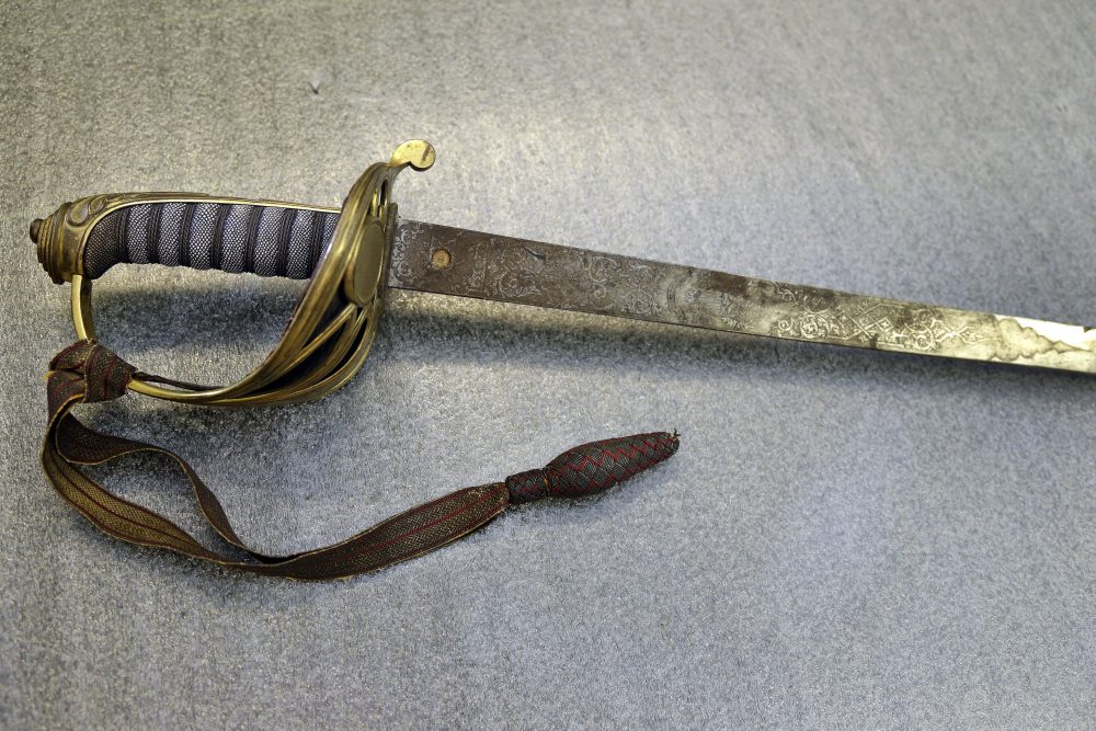 Famous Civil War Sword Belonging To Robert Gould Shaw Found In