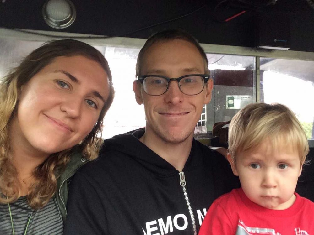 Alicia and Will Ethridge of York, Maine will visit Washington D.C. on Wednesday and Thursday to speak in support of Medicaid. They credit Medicaid with helping them care for their son, Wesley, right, who had a heart transplant in 2015. (Courtesy Alicia Ethridge)
