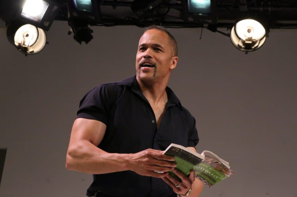 Keith Hamilton Cobb plays the role of a man auditioning for Othello. (Courtesy "American Moor")