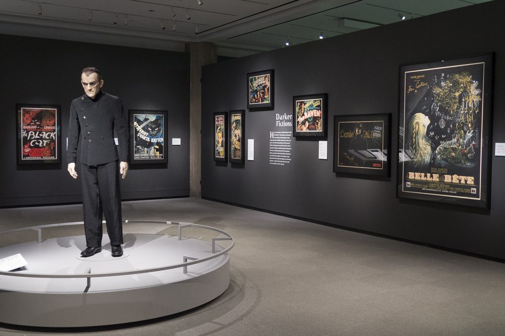 The exhibition features more than 100 items from Hammett's collection. (Andrea Shea/WBUR)