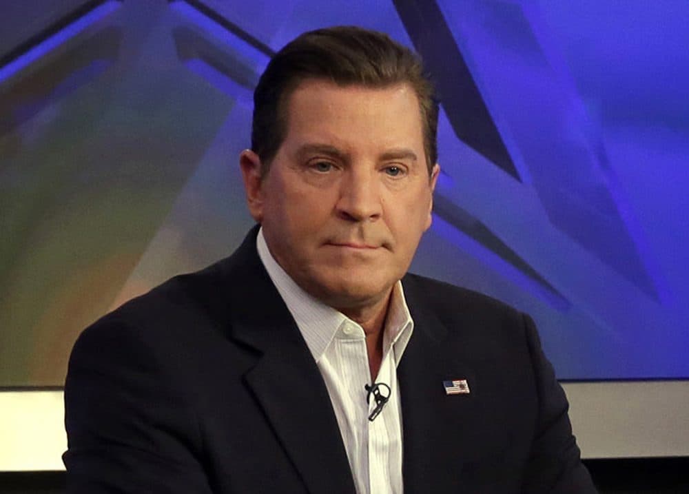 In this July 22, 2015, file photo, co-host Eric Bolling appears on "The Five" television program, on the Fox News Channel, in New York. (Richard Drew/AP)