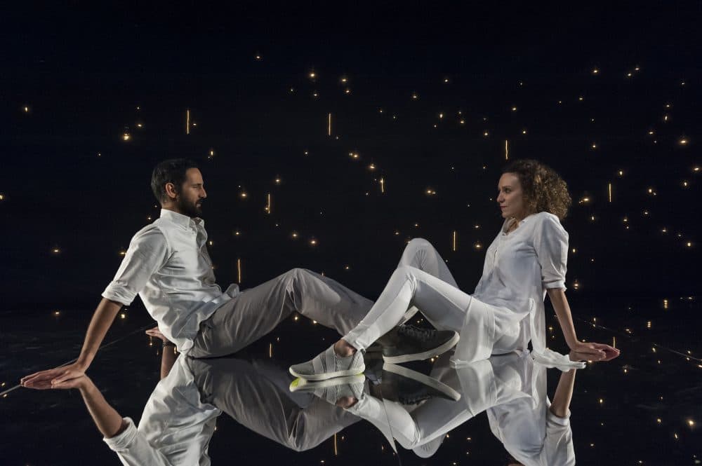Marianna Bassham and Nael Nacer in "Constellations" at Central Square Theatre. (Courtesy A.R. Sinclair/Central Square Theatre). Underground Railway. 2017