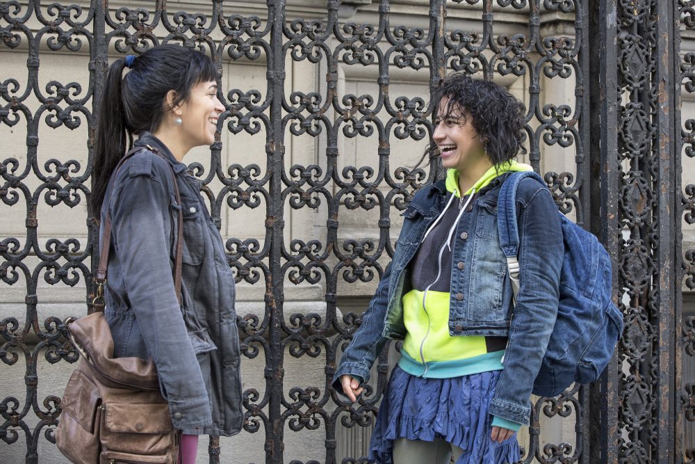 Abbi Jacobson and Ilana Glazer in the "Broad City" fourth-season opener, "Sliding Doors." (Courtesy of Cara Howe for Comedy Central)