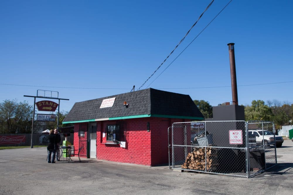 Jones BBQ in Kansas City, Kan. (Dean Russell/Here & Now)