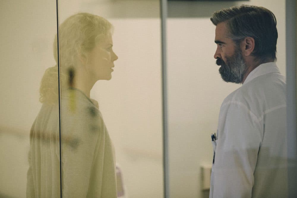 Anna (Nicole Kidman) and Steven (Colin Farrell) in "The Killing of a Sacred Deer." (Courtesy Atsushi Nishijima/A24)