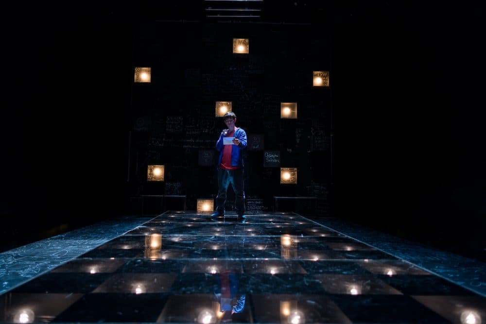 Eliott Purcell as Christopher. (Courtesy Nile Scott/SpeakEasy Stage Company)