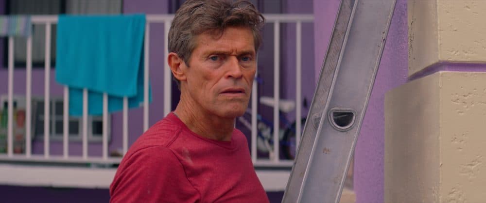 Willem Dafoe in "The Florida Project." (Courtesy A24)