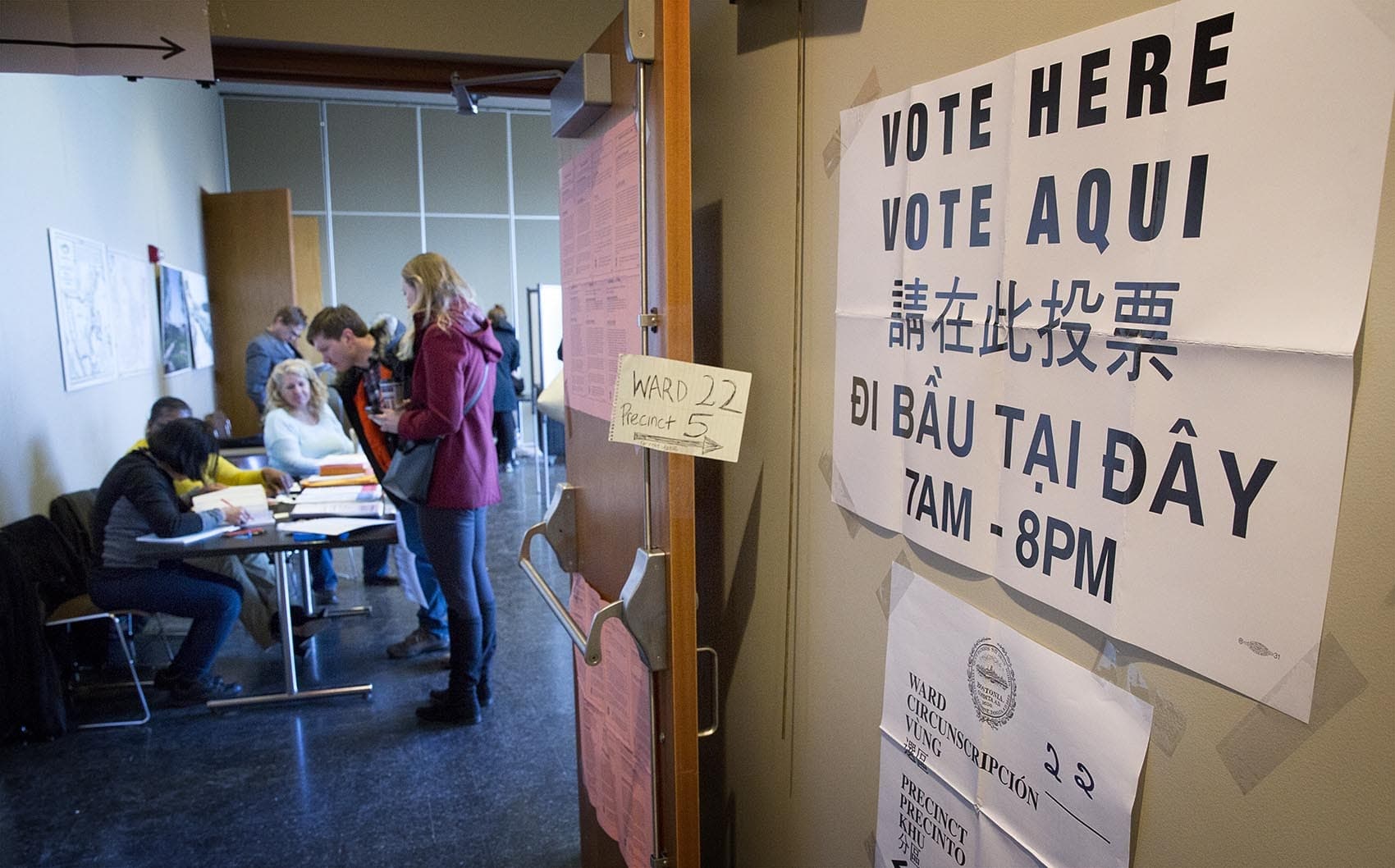 Boston election day