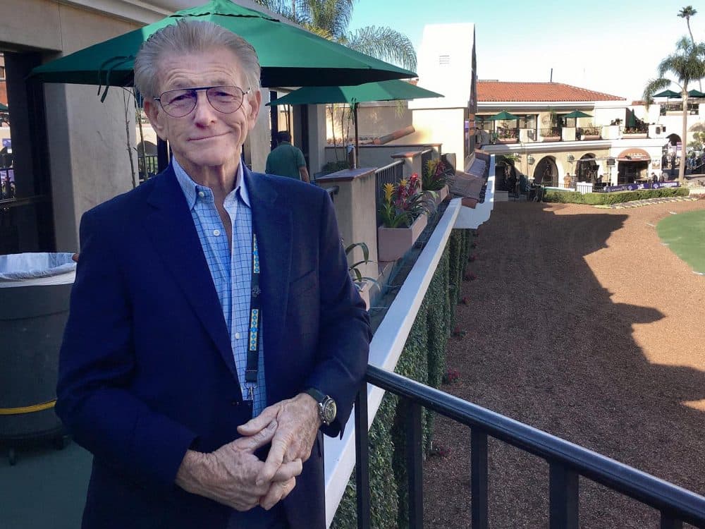 Joe Harper, president of Del Mar Thoroughbred Club. (Alex Ashlock/Here & Now)