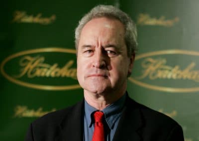 Irish novelist John Banville poses for a photo in London in 2005. (Matt Dunham/AP)