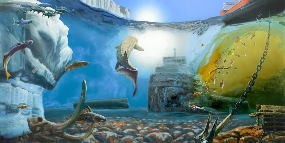 Fantastical Paintings Illustrate Great Lakes Ecology, Threats And