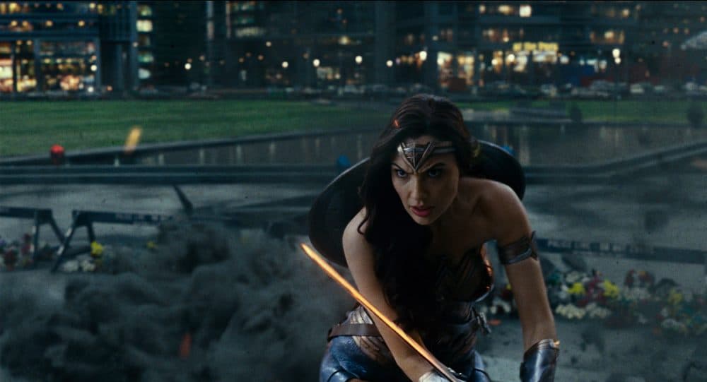 Gal Gadot as Wonder Woman in "Justice League." (Courtesy Warner Bros./DC Comics)