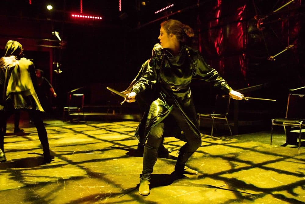 Charlotte Kinder as Portia in "Julius Caesar." (Courtesy Maggie Hall)