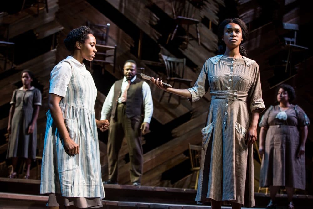 Bianca Horn, Adrianna Hicks, Gavin Gregory, N’Jameh Camara and Angela Birchett. (Courtesy Matthew Murphy/Boch Center)