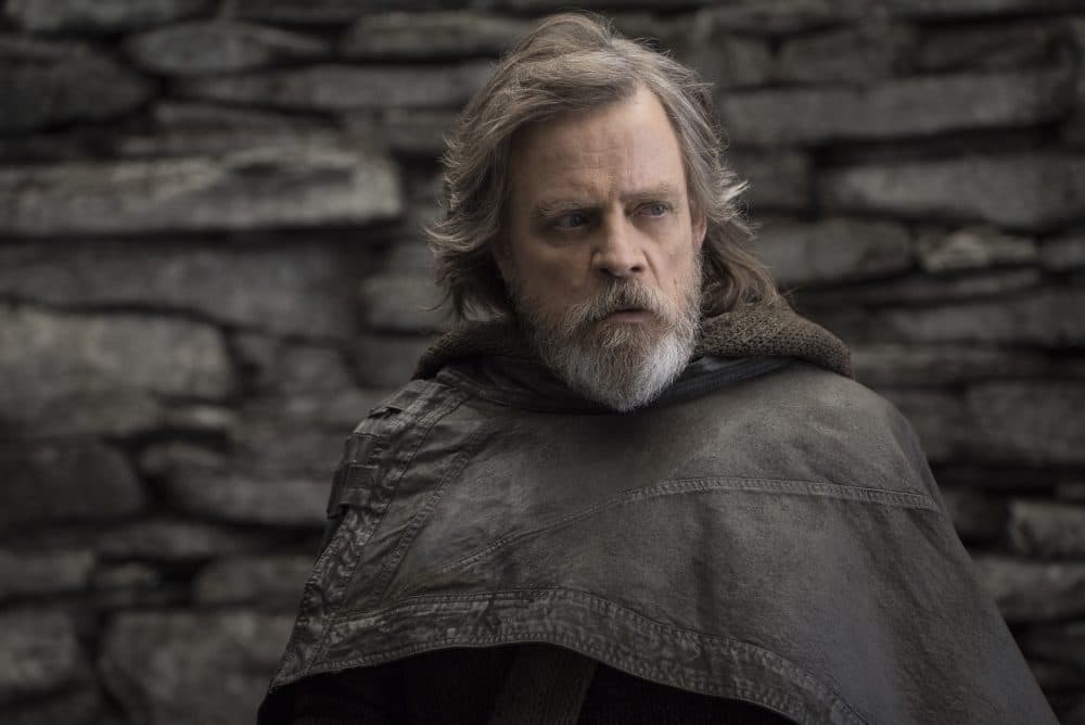 Mark Hamill as Luke Skywalker in "Star Wars: The Last Jedi." (Courtesy John Wilson/Lucasfilm Ltd.)