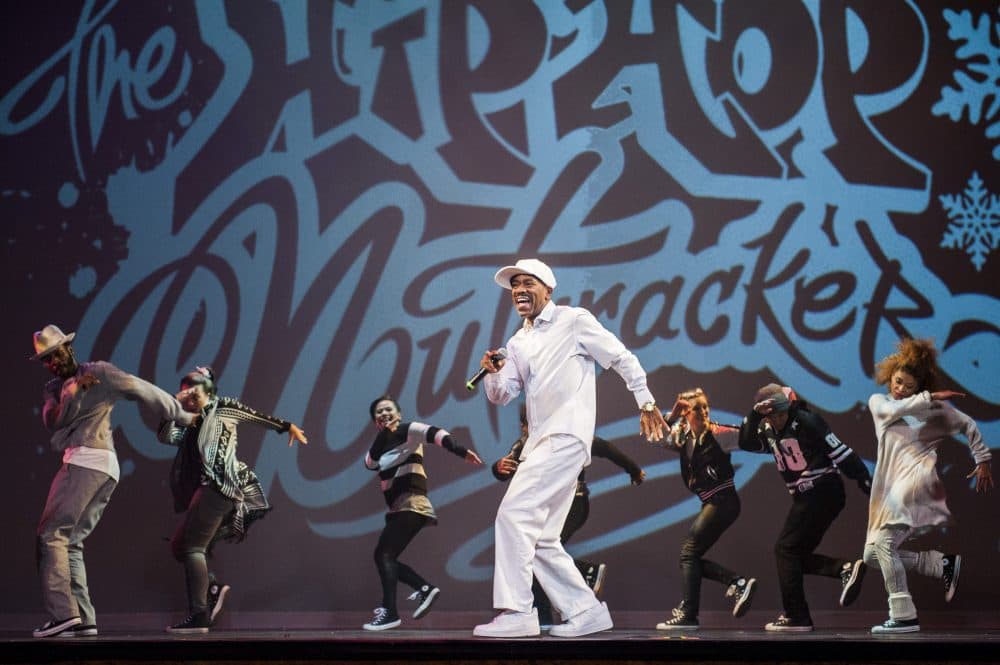 Kurtis Blow performs in "The Hip Hop Nutcracker." (Courtesy Timothy Norris)