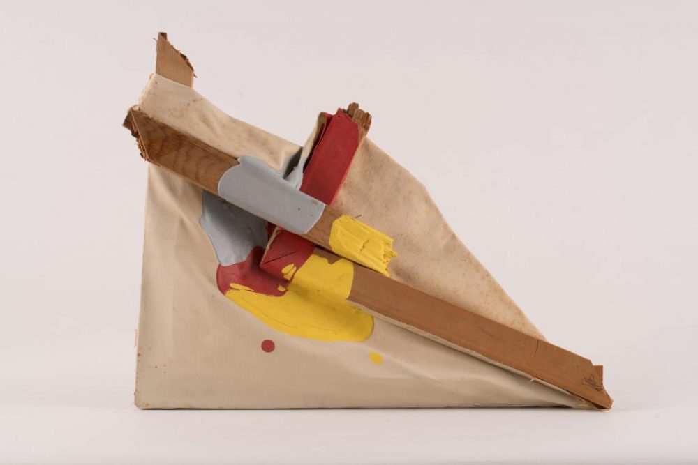 "Abstraction" by Andy Warhol. (Courtesy John McInnis Auctioneers)