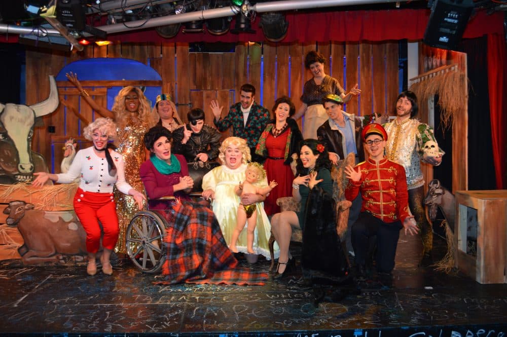 The cast of "Whatever Happened To Baby Jesus?" (Courtesy Michael von Redlich)