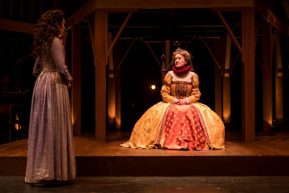 Jennifer Ellis, left, and Nancy E. Carroll in "Shakespeare in Love." (Courtesy Nile Hawver/Nile Scott Shots)